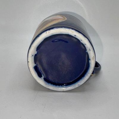 Railroad - Ca 1900 Hand-Painted Manitou & Pikes Peak RR Demitasse Cup W/Chips