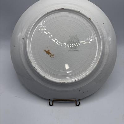 Railroad - 1903 Souvenir Plate, Order of Railway Conductors’ Visit to Homer Laughlin China