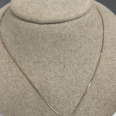 Gold and silver tone chains
