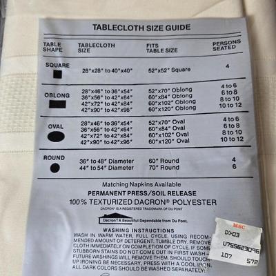 Brand new Corsica 7-piece condiment set - table cloth - and a bread warmer GREAT GIFT IDEAS!