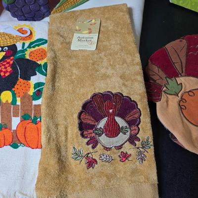 Fall decor - Halloween & Thanksgiving - kitchen towels - Home decor - Small Jewelry pieces and more