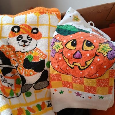 Fall decor - Halloween & Thanksgiving - kitchen towels - Home decor - Small Jewelry pieces and more