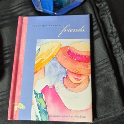 Tea time for two - Mugs - Metal tea kettle - heart candles - HMK Auntie EM Collection cake pan with matching Trivet and more!