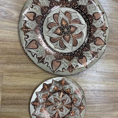 Made in Turkey decorative plates
