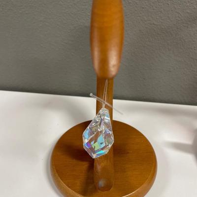 Wood moon crystal/ornament holders