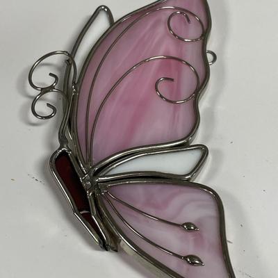 Stained glass butterfly