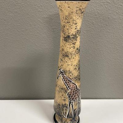 Soapstone from Kenya vase