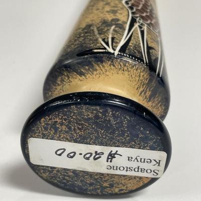 Soapstone from Kenya vase