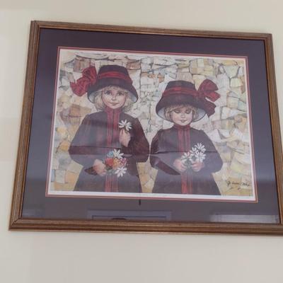 Framed Art Limited Edition Print by Jo Anne Mix 269/350