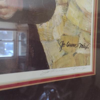 Framed Art Limited Edition Print by Jo Anne Mix 269/350