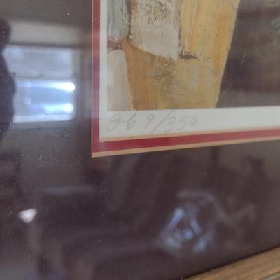 Framed Art Limited Edition Print by Jo Anne Mix 269/350