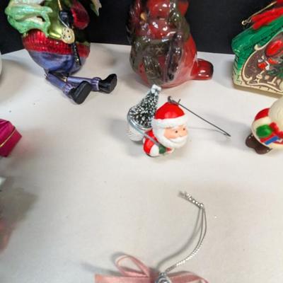 Christmas Tree Ornaments & Blow Mold Ornament #6