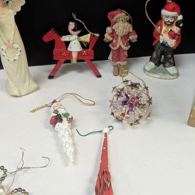 Christmas Tree Ornaments & Blow Mold Ornament #6