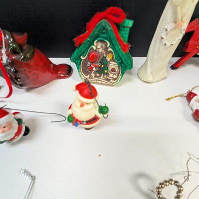 Christmas Tree Ornaments & Blow Mold Ornament #6