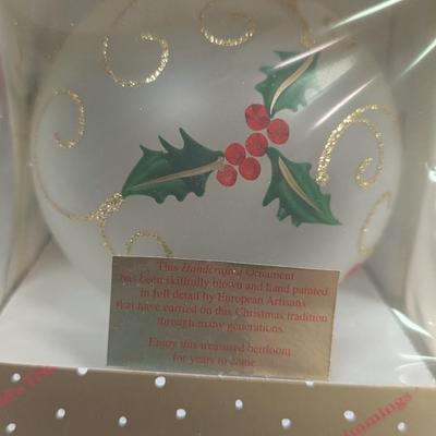 Christmas Tree Ornaments & Blow Mold Ornament #6