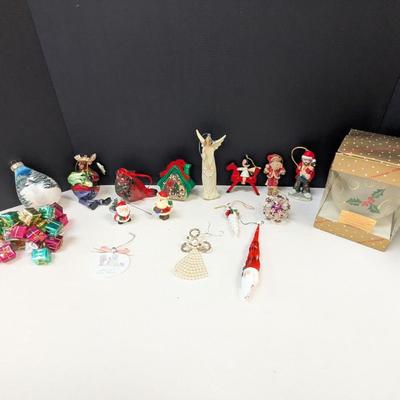 Christmas Tree Ornaments & Blow Mold Ornament #6