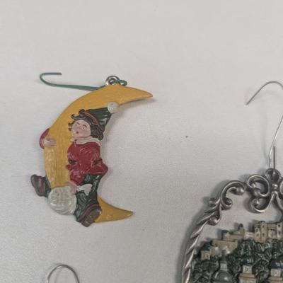 Kuhn Zinn Pewter Ornament & Several Other Pewter Ornaments #7