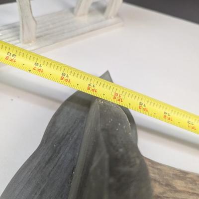 Wood Pine Christmas Deer Silhouettes & Pine Tree Wall Decor