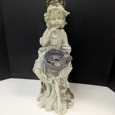 Resin Flower Girl
