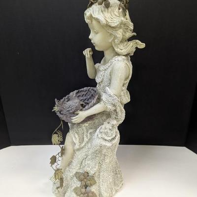 Resin Flower Girl