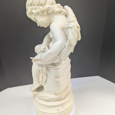 Resin Cherub Statue