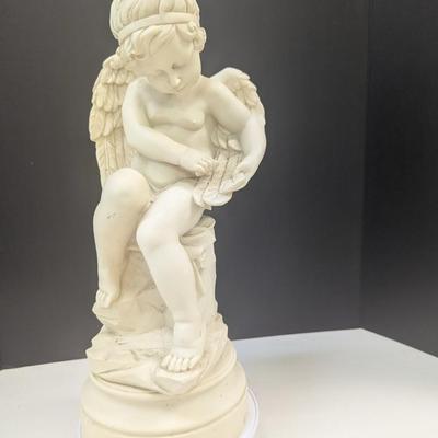 Resin Cherub Statue