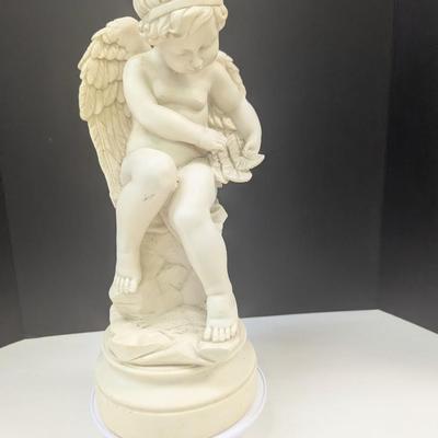 Resin Cherub Statue