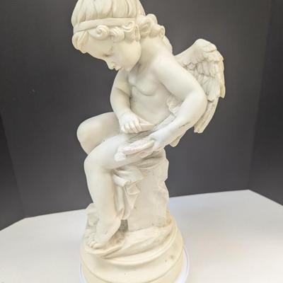 Resin Cherub Statue