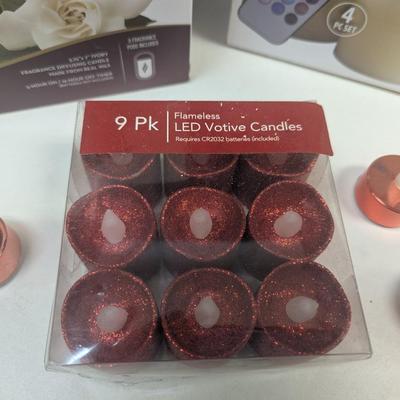 Luminary Real Flame-Effect Candles & Color Change Flameless Candles