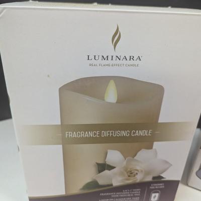 Luminary Real Flame-Effect Candles & Color Change Flameless Candles