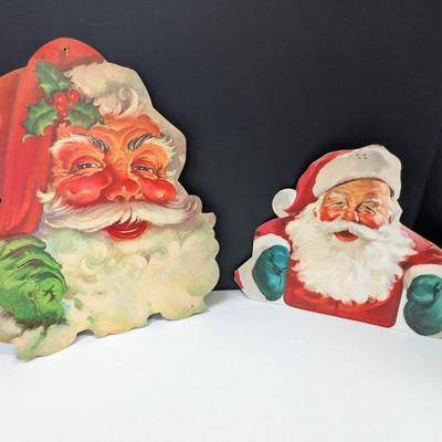 Vintage One Sided Santa's - R. J. Reynolds Tobacco Co. 1951