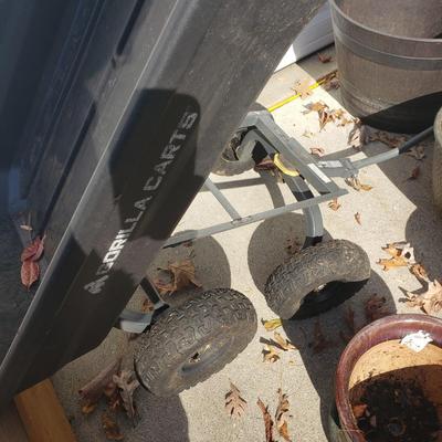 Outdoor Planters, Pots & Gorilla Dump Wagon (Y-KD)