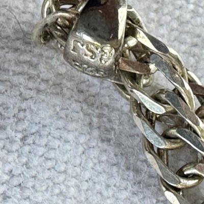 Sale Photo Thumbnail #67: Lavender jade on a 26" Italian 925 chain, pendant is also Sterling and marked. Lavender jade bracelet, Lavender jade Silver heart bracelet ( Chain did not test sterling and is not marked) Real colored Freshwater pearls necklaces and bracelet. Display NOT 