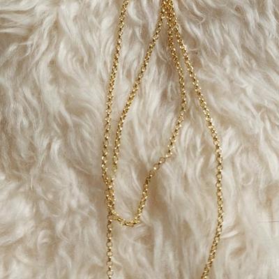 Zales Solid 14K Gold - 30" 2.3mm Rolo Chain Necklace