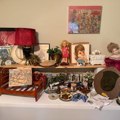 Sale Photo Thumbnail #13: Everything pictured EXCEPT table, tablecloth, risers, and board. 