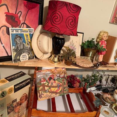 Sale Photo Thumbnail #16: Everything pictured EXCEPT table, tablecloth, risers, and board. 