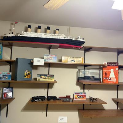 Sale Photo Thumbnail #153: Shelves on wall are also included