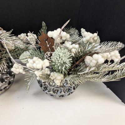 Christmas Table Centerpieces Winter Arrangement