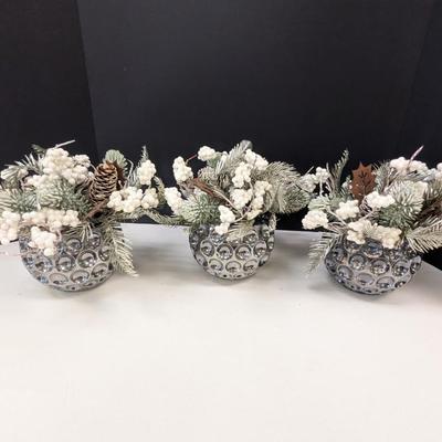 Christmas Table Centerpieces Winter Arrangement