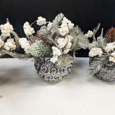 Christmas Table Centerpieces Winter Arrangement