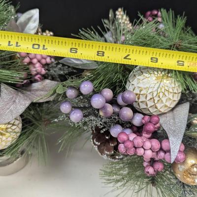 Christmas Table Centerpieces Winter Arrangement