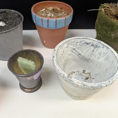 Variety Of Sizes & Materials Of Pots