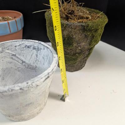 Variety Of Sizes & Materials Of Pots