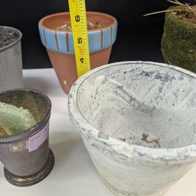 Variety Of Sizes & Materials Of Pots