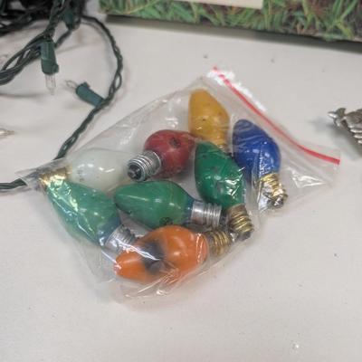 Holiday Decorations Glitter Deer - Beacon Christmas Lights - Ornaments