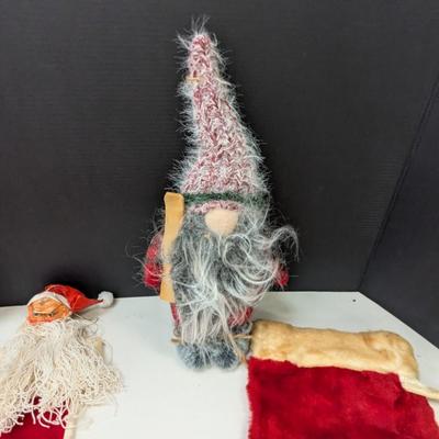 Vintage Holiday Decorations Stockings