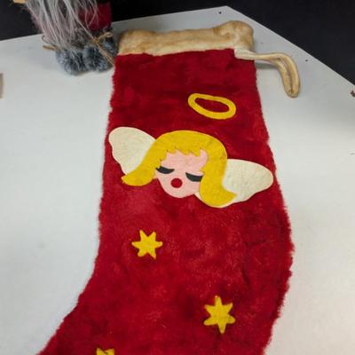 Vintage Holiday Decorations Stockings