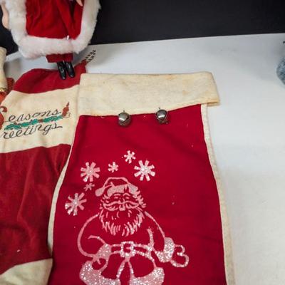 Vintage Holiday Decorations Stockings