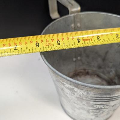 Deck Metal Plant Buckets & Whimsical Figures