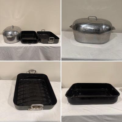 Wagner Ware & Denmark Pro Roasting Pans (BK-MG)